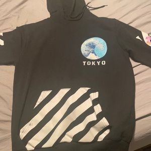 Tokyo black hoodie, size medium
